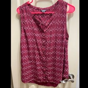 Eddie Bauer sleeveless top.